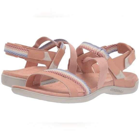 Merrell Tuscany District Mendi Backstrap Air Cushion Memory Foam Sandals Size 9 - Picture 14 of 14